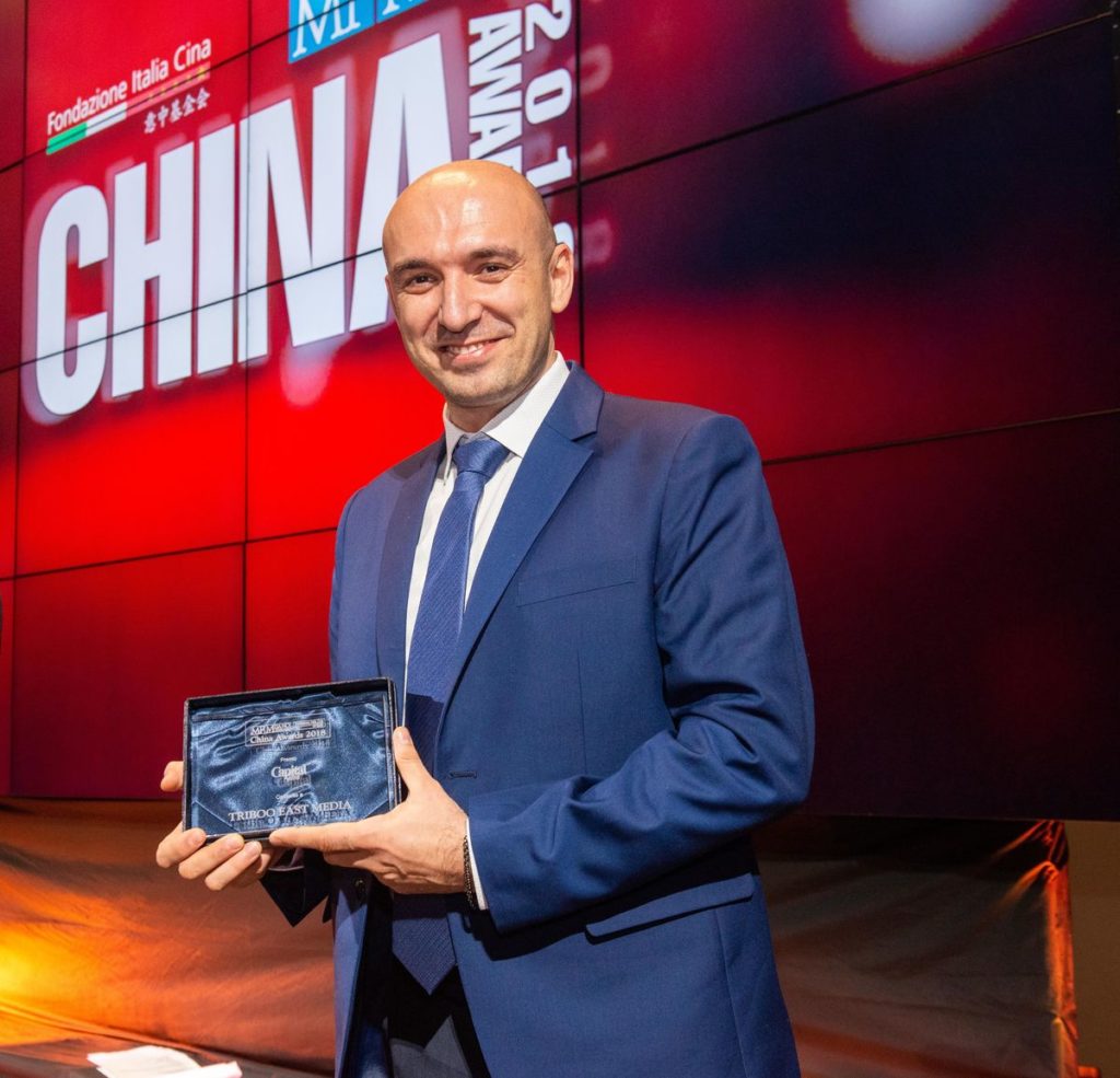 China Awards 2018 - Emanuele Vitali - Triboo East Media