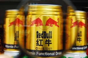 Colori in Cina Red Bull