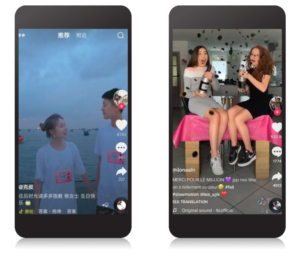Douyin e TikTok